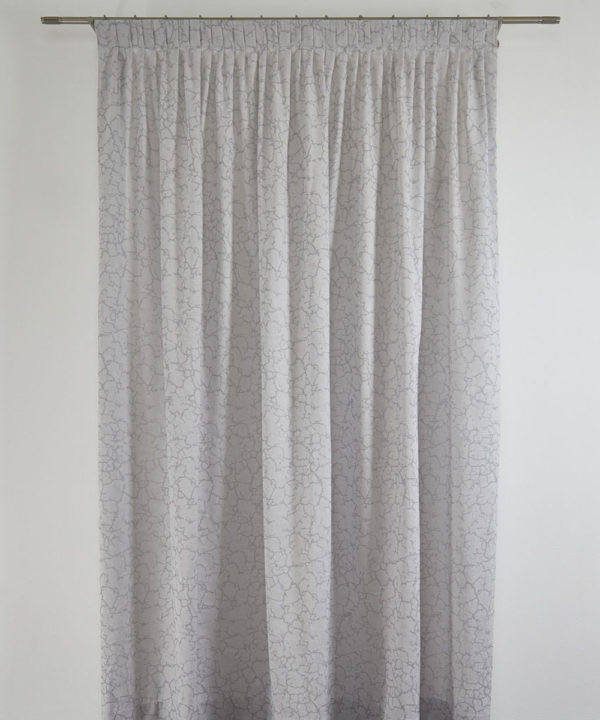 Tessuto Tenda BART col. Perla 004 + Confezione sartoriale "piega fissa" SU MISURA €64.00 al metro