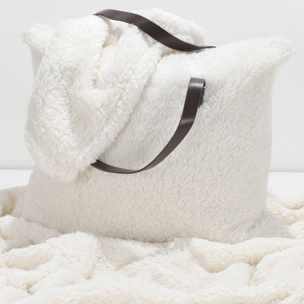 Borsa-Teddy-+-Plaid-Bianco