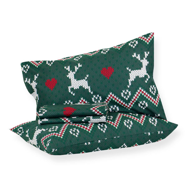 Completo Lenzuola St. Moritz Verde 