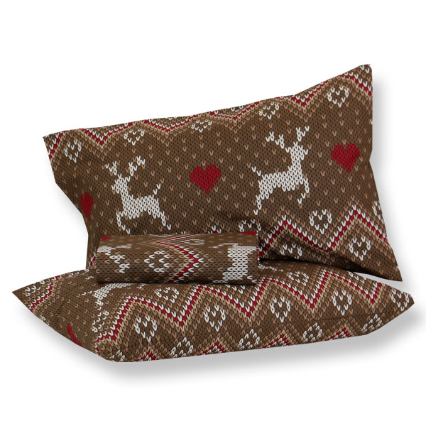 Parure Copripiumino St. Moritz  - Marrone