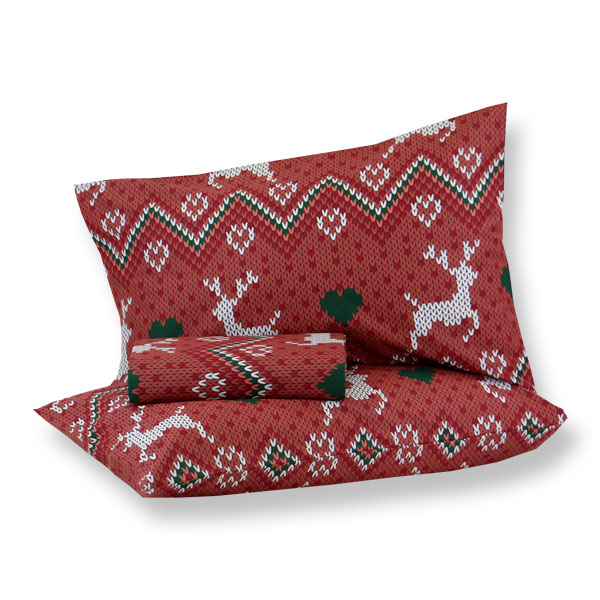 Parure Copripiumino St. Moritz - Rosso