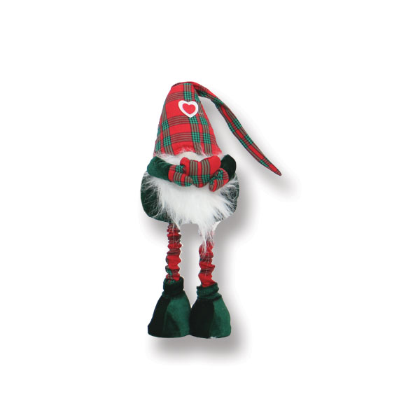 Folletto in Tessuto con gambe estendibili 12/21 - Verde