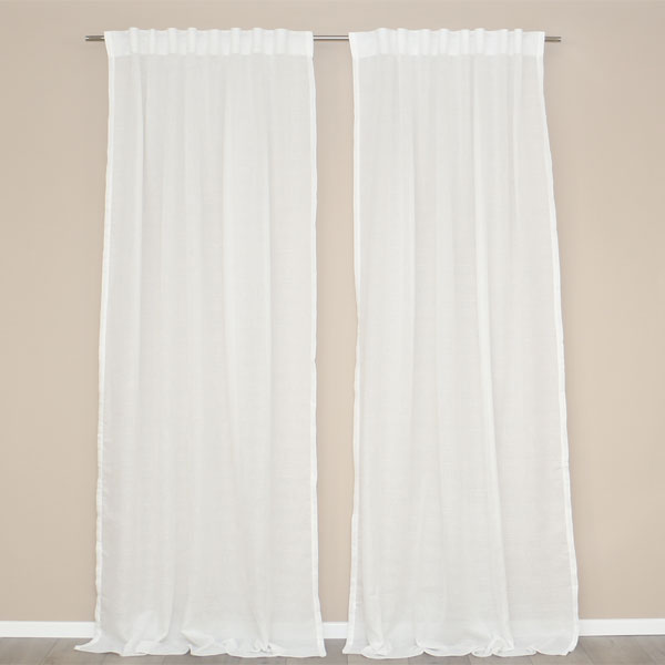 Tenda Confezionata Nicole - Bianco