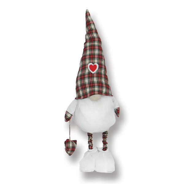 Folletto in tessuto con gambe estendibili 8/21 - Bianco