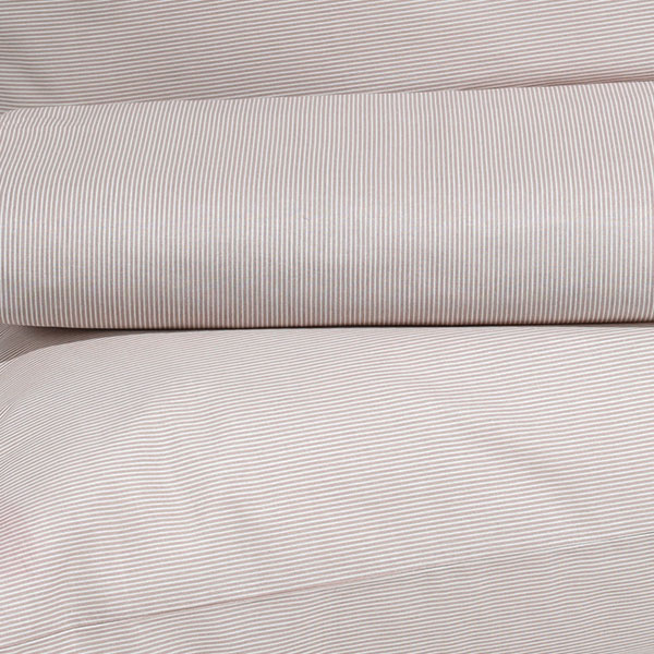 Parure-Copripiumino-Stripe-Tortora