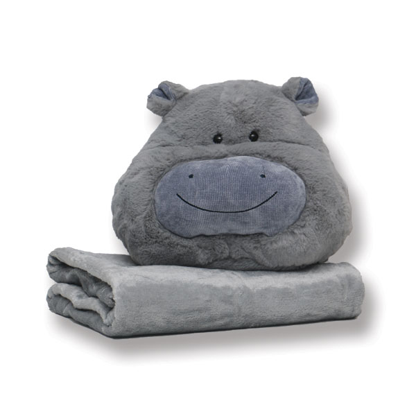 Pupazzo-+-Plaid-Nascondino-Ippopotamo