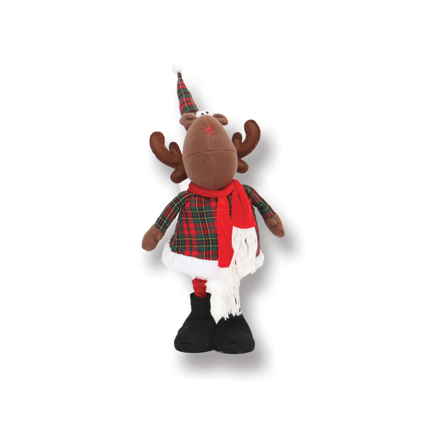 Renna con gambe estendibili 14/21 - Sciarpa Rossa