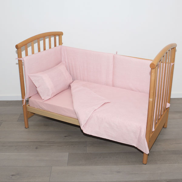 Parure Copripiumino Lettino Skin - Cipria