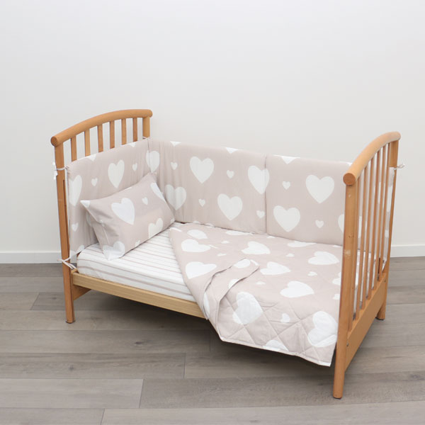 Lettino+Trapuntino+Lenzuola-Love-Beige