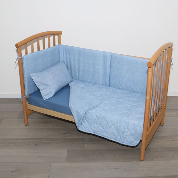 Lettino+Trapuntino+Lenzuola-Skin-Celeste