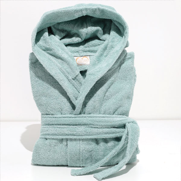 Accappatoio-Spugna-Soft-Verdino