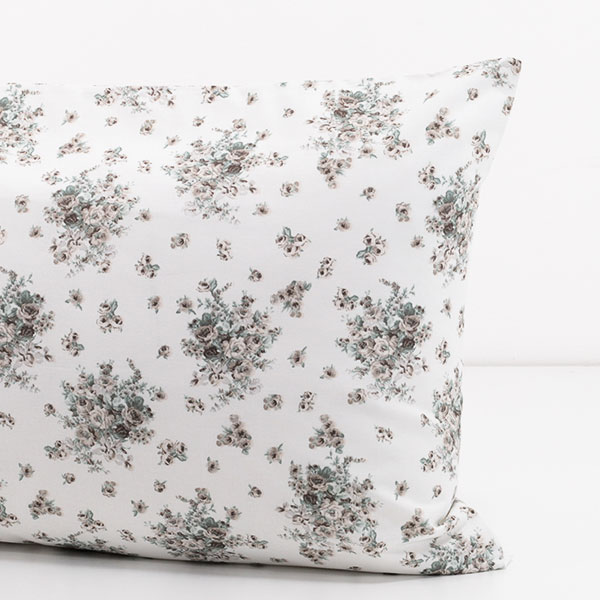 Federa-Frida-100%-Cotone-Bouquet-Tortora