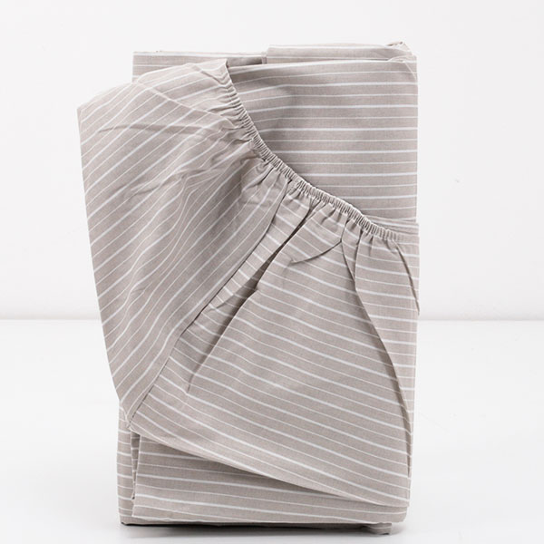 Lenzuolo-Sotto-Frida-100%-Cotone-Righe-Tortora