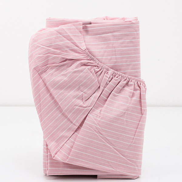 Lenzuolo-Sotto-Frida-100%-Cotone-Righe-Malva