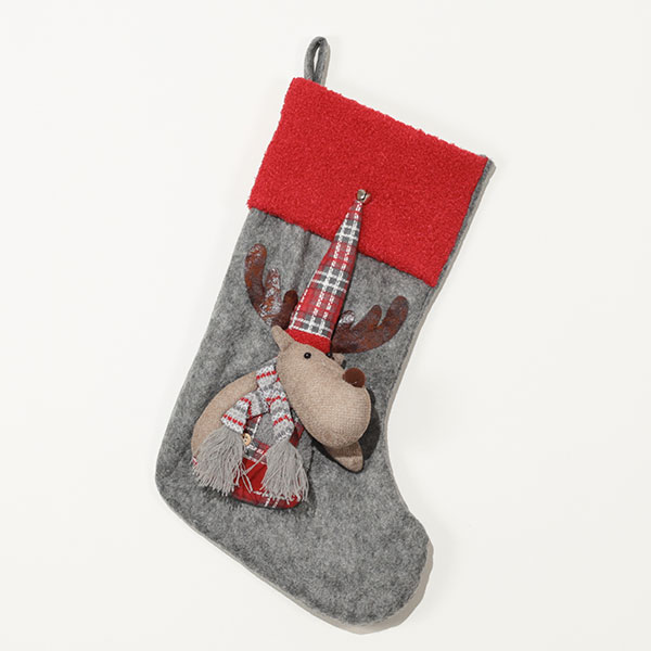 Calza-Natale-Renna-Bordo-Rosso