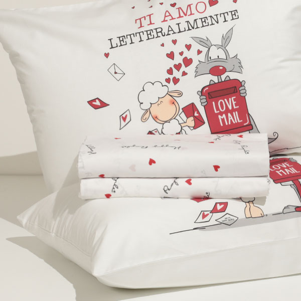Completo-Letto-Percalle-Cotone-Happy-PeopleTi-Amo