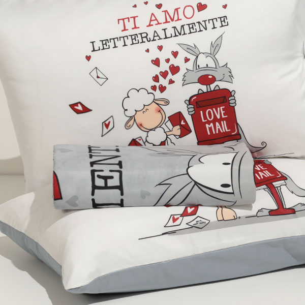 Parure-Copripiumino-Mano-Seta-Happy-People-Ti-Amo-Grigio