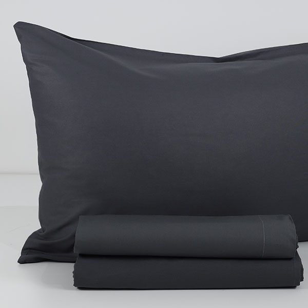 Completo-Lenzuola-Tinta-Unita-Continuativo Color Grafite-1