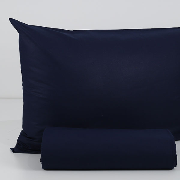 Parure-Copripiumino-Tinta-Unita Continuativo Color-Blu-1