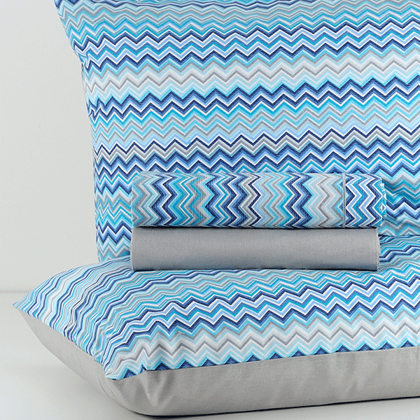 Completo-Letto-ZigZag2 Blu