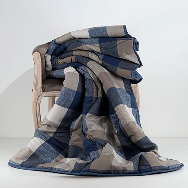 Plaid Imbottito-Dallas-Blu1