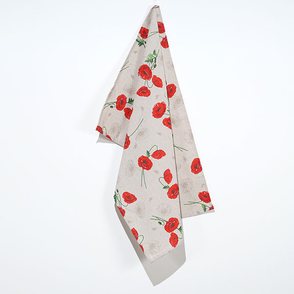 Strofinaccio-Fantasia-Papavero