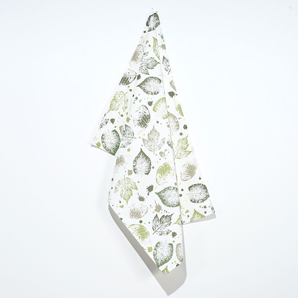 Strofinaccio-Foglie-Verde