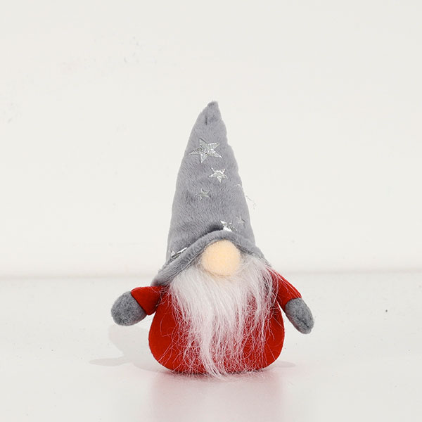 Gnometto Ricky Grigio Stelle Argento