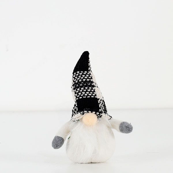 Gnometto Terence Cappello Bianco Nero