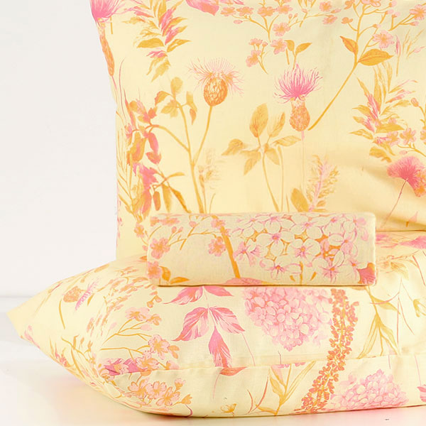 Parure-Copripiumino-Flora-Ambra