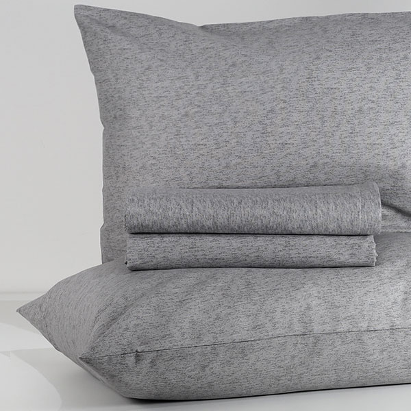 Completo-Letto-Cotton-Melange-Grigio-Scuro