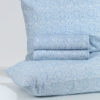 Completo-Lenzuola-Cotton-Arabesco-Celeste