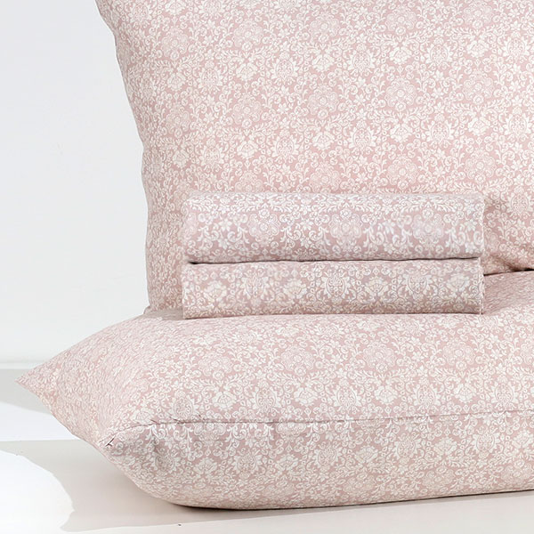 Completo-Lenzuola-Cotton-Arabesco-Cipria