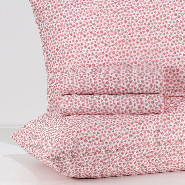 Completo-Lenzuola-Cotton-Fiorellino-Cipria