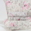 Completo-Lenzuola-Cotton-Foglioline-Rosa