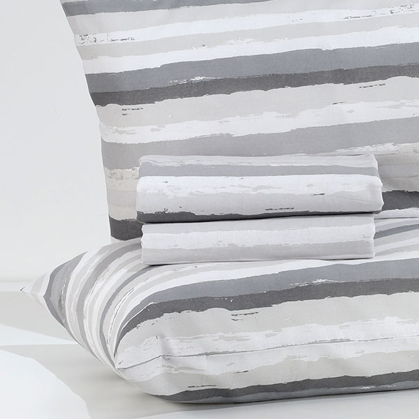 Completo-Lenzuola-Cotton-Line-Grigio